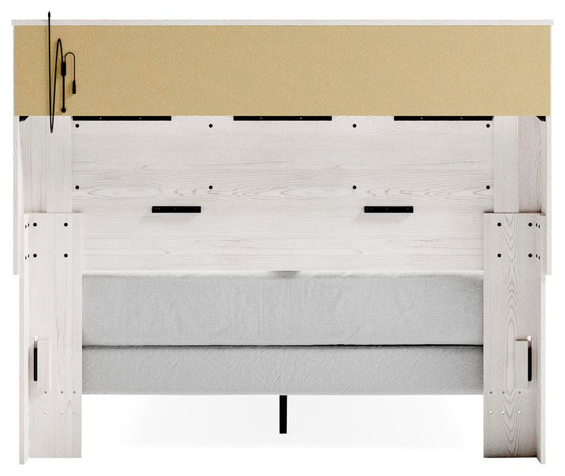 Altyra Queen Bookcase Bed, Dresser, Chest and Nightstand - B2640B77
