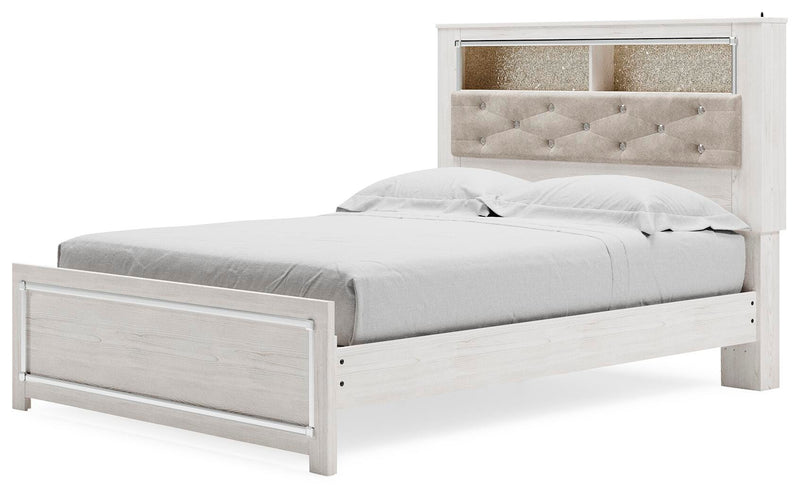 Altyra Queen Bookcase Bed, Dresser, Chest and Nightstand - B2640B77