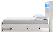 Altyra Queen Bookcase Storage Bed, Chest and 2 Nightstands - B2640B82