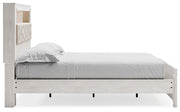 Altyra Queen Upholstered Panel Bed, Dresser and Mirror - B2640B25