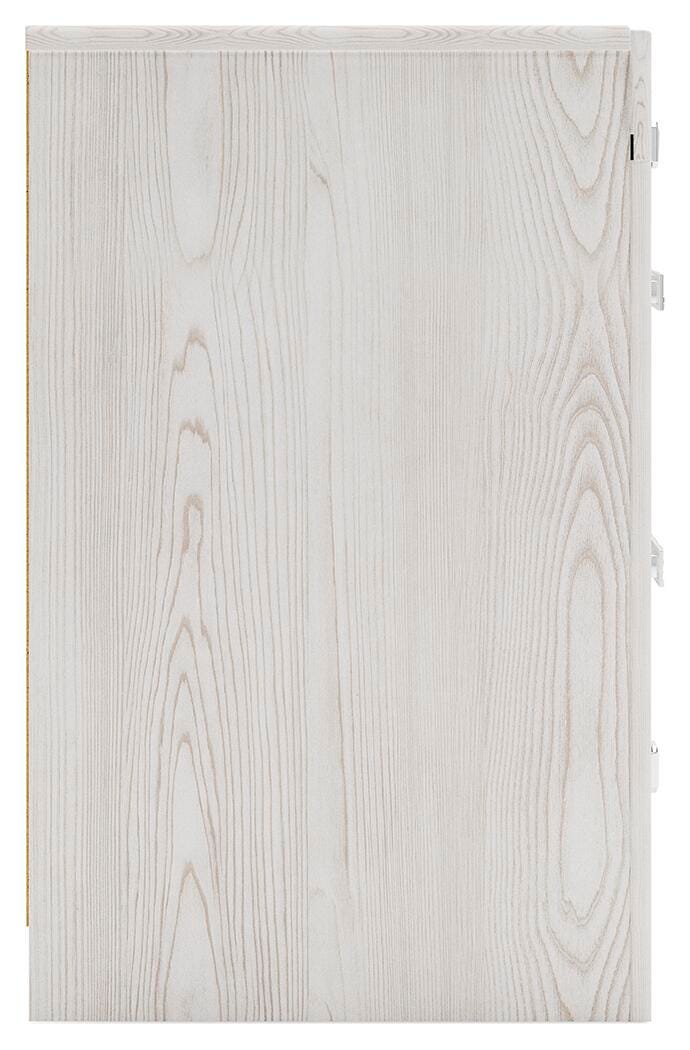 Altyra Twin Upholstered Panel Bed and 2 Nightstands - B2640B74