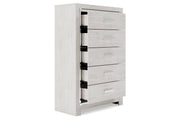 Altyra White Chest of Drawers - Gate FurnitureChest