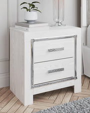 Altyra White King Panel Bed, Chest and 2 Nightstands - B2640B61