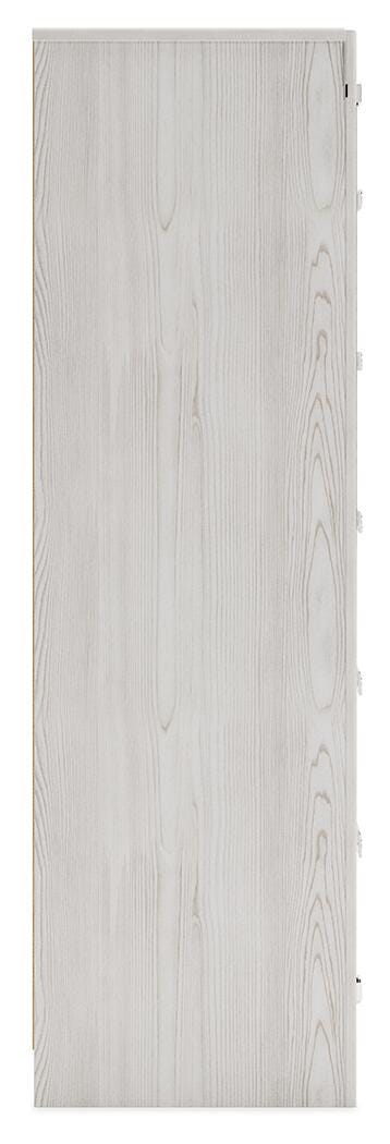 Altyra White King Panel Bed, Chest and 2 Nightstands - B2640B61