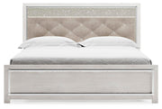 Altyra White King Panel Bed, Chest and 2 Nightstands - B2640B61
