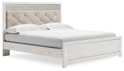 Altyra White King Panel Bed, Chest and 2 Nightstands - B2640B61