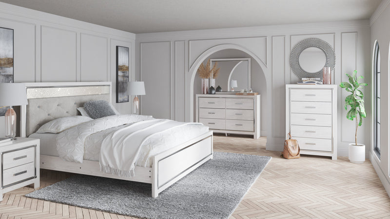 Altyra White Panel Bedroom Set - Gate FurnitureBedroom Set