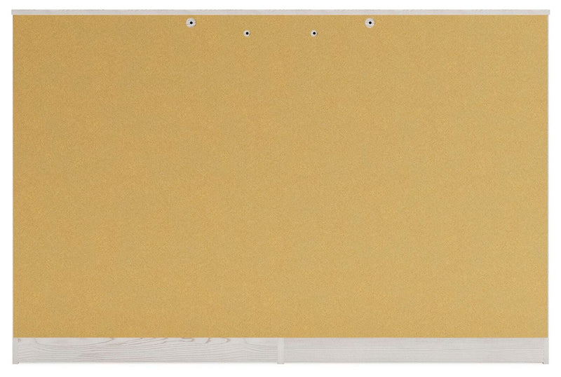Altyra White Queen Panel Bed, Dresser and Chest - B2640B73