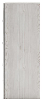Altyra White Queen Panel Bed, Dresser and Chest - B2640B73