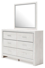 Altyra White Queen Panel Storage Bed, Dresser, Mirror and Chest - B2640B52
