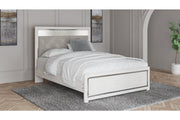 Altyra White Queen Platform Bed - Gate FurnitureQueen Bed