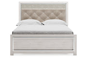 Altyra White Queen Platform Bed - Gate FurnitureQueen Bed