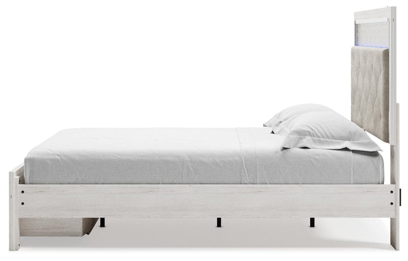 Altyra White Queen Storage Bed, Chest and 2 Nightstands - B2640B68