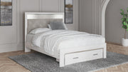 Altyra White Queen Storage Bed, Chest and 2 Nightstands - B2640B68