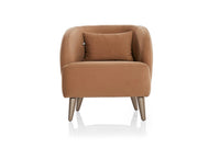 Alvin 4-pieces (2 Sofa & 2 Chair) Livingroom in Cream - Brown - 200-ELI-ALV-P8-02-T-885-3311