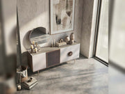 Alvin Consol With Mirror - 200-ELI-ALV-CON