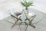 Alvise Champagne Coffee Table - CM4377C-TABLE