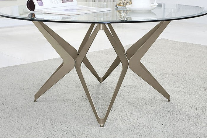 Alvise Champagne Coffee Table - CM4377C-TABLE