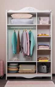 Alya 3 Door Wardrobe - 145-ALY-WRD-3