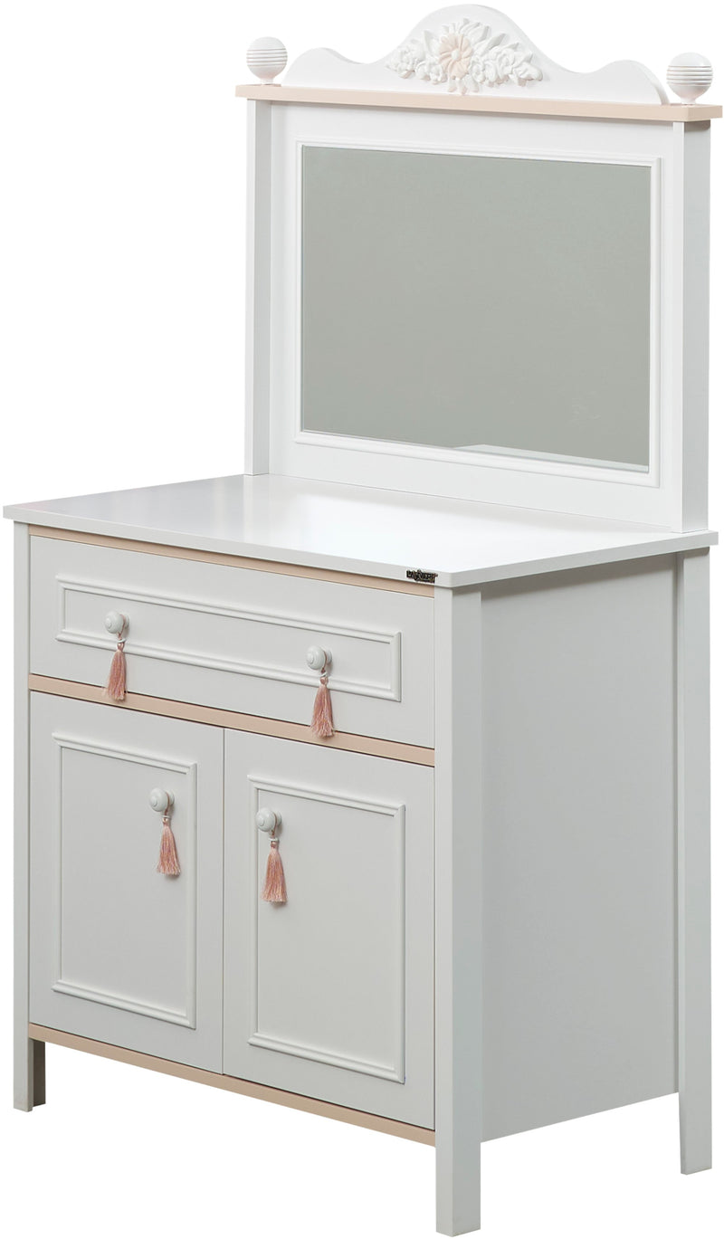 Alya Chiffonier With Mirror - 145-ALY-DRWM