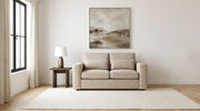 Amador Chenille Upholstered Track Arm Loveseat Camel - 511232
