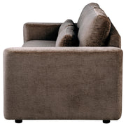 Amador Chenille Upholstered Track Arm Sofa Chocolate - 511234
