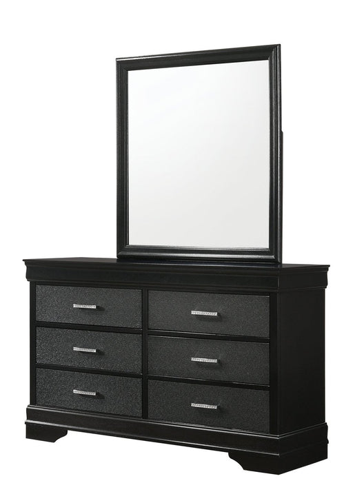 Amalia Black Mirror - Gate FurnitureMirror