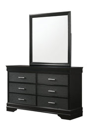 Amalia Black Panel Youth Bedroom Set - Gate FurnitureYouth Bedroom Set