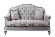 Amancio Antique White Living Room Set - Gate FurnitureLiving Room Set
