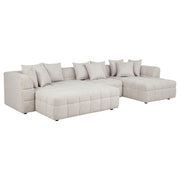 Amara 4-Piece Upholstered Sectional Sofa - 551911-SET