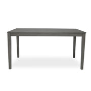 Amara - 6PC Gray Dining Set. Dining Table, 4 Chairs & Bench 6PC/CTN - D332-6PC-Set