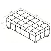 Amara Upholstered Ottoman - 551913