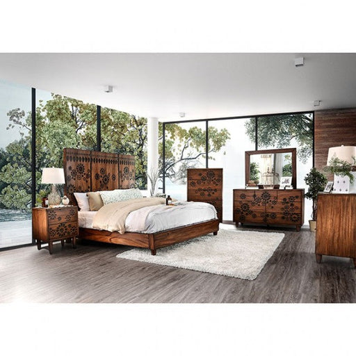 Amarantha Dark Oak Mirror - CM7362M