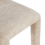 Amari Chenille Fabric Upholstered Dining Chair in Beige, Set of 2 - 11061Beige-C
