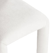 Amari Chenille Fabric Upholstered Dining Chair in Cream, Set of 2 - 11061Cream-C