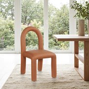 Amari Vegan Leather Upholstered Dining Chair in Cognac, Set of 2 - 11063Cognac-C