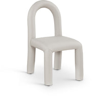 Amari Vegan Leather Upholstered Dining Chair in Taupe, Set of 2 - 11063Taupe-C
