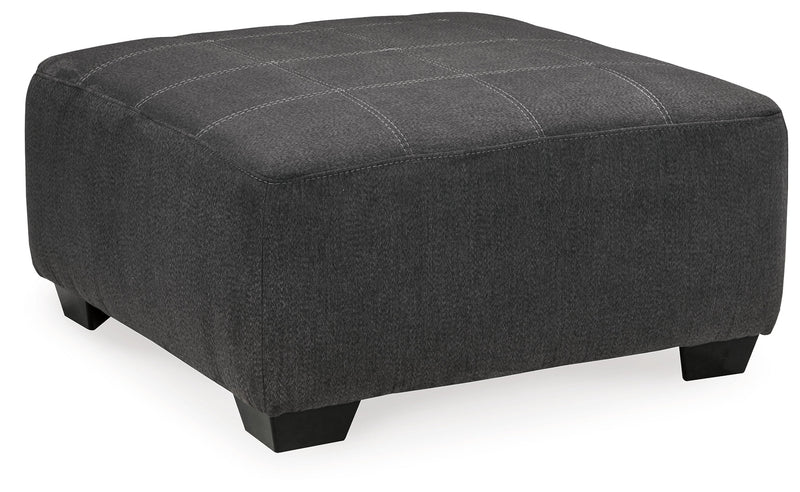 Ambee Slate 3-Piece Sectional with Ottoman from Ashley - Luna Furniture