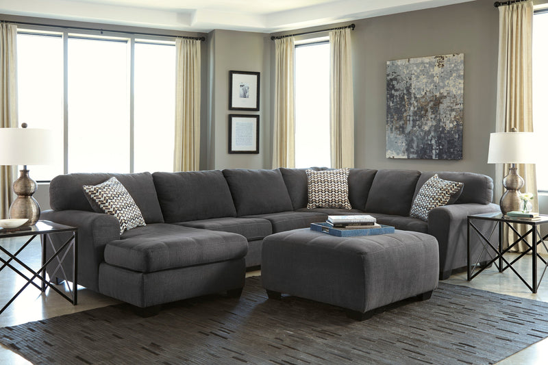 Ambee Slate 3 - Piece LAF Chaise Sectional - Gate FurnitureSectional