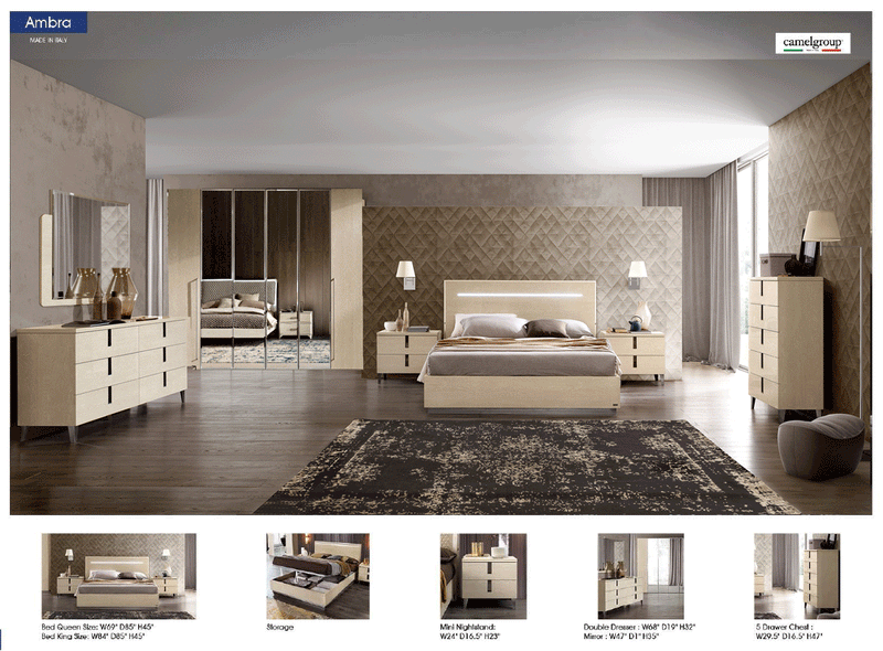 Ambra Bedroom Set - Gate Furniture