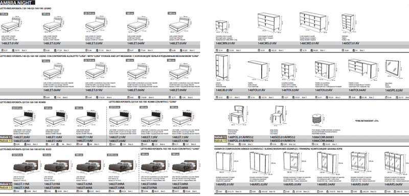 Ambra Bedroom Set - Gate Furniture