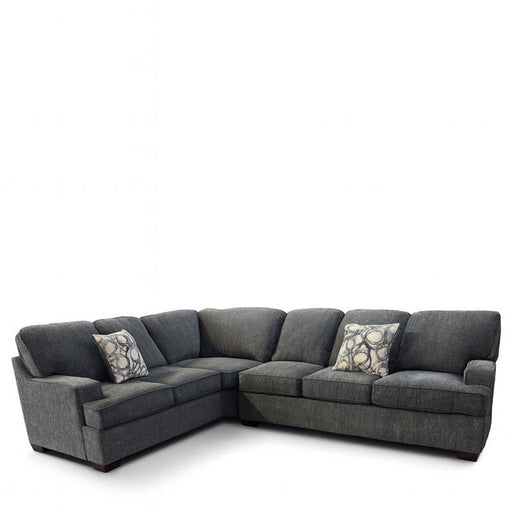 Ambre - 2PC Gray Sectional - S575-Sectional