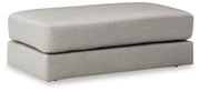 Amiata 2-Piece Sectional with Ottoman in Glacier - PKG015523