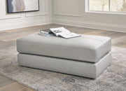 Amiata 2-Piece Sectional with Ottoman in Glacier - PKG015523