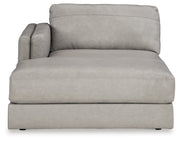 Amiata Glacier Left-Arm Facing Corner Chaise - 5740416