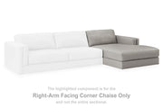 Amiata Glacier Right-Arm Facing Corner Chaise - 5740417