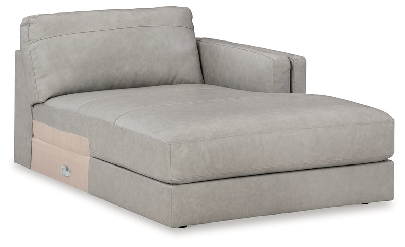 Amiata Glacier Right-Arm Facing Corner Chaise - 5740417
