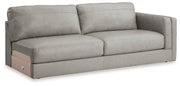 Amiata Glacier Right-Arm Facing Sofa - 5740467