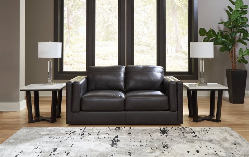 Amiata Onyx Loveseat - 5740535