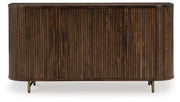 Amickly Dark Brown Accent Cabinet - A4000571